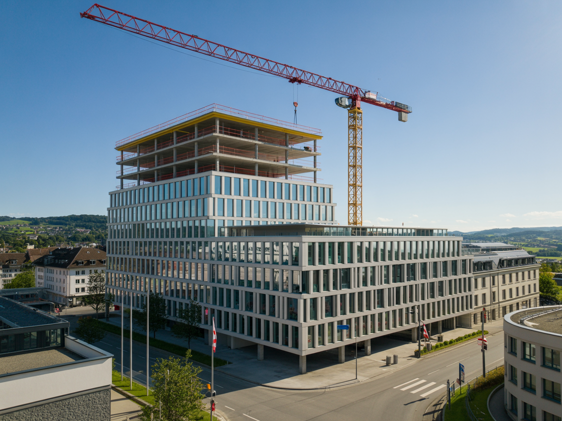 AIHK und Ausgleichskasse der AIHK ziehen während Bauzeit auf Kern-Areal